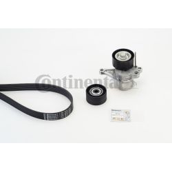 V formos rumbuotas diržas, komplektas CONTINENTAL CTAM 7PK1970K1