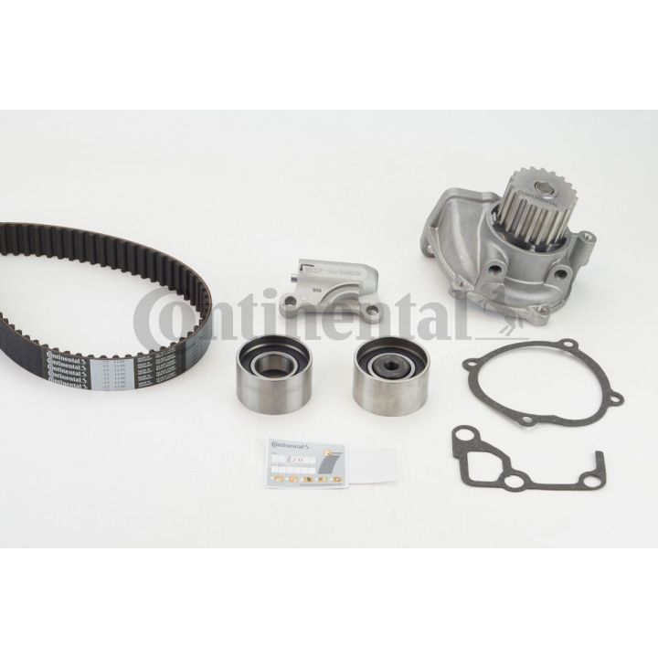 Vandens siurblio ir paskirstymo diržo komplektas CONTINENTAL CTAM CT1136WP1