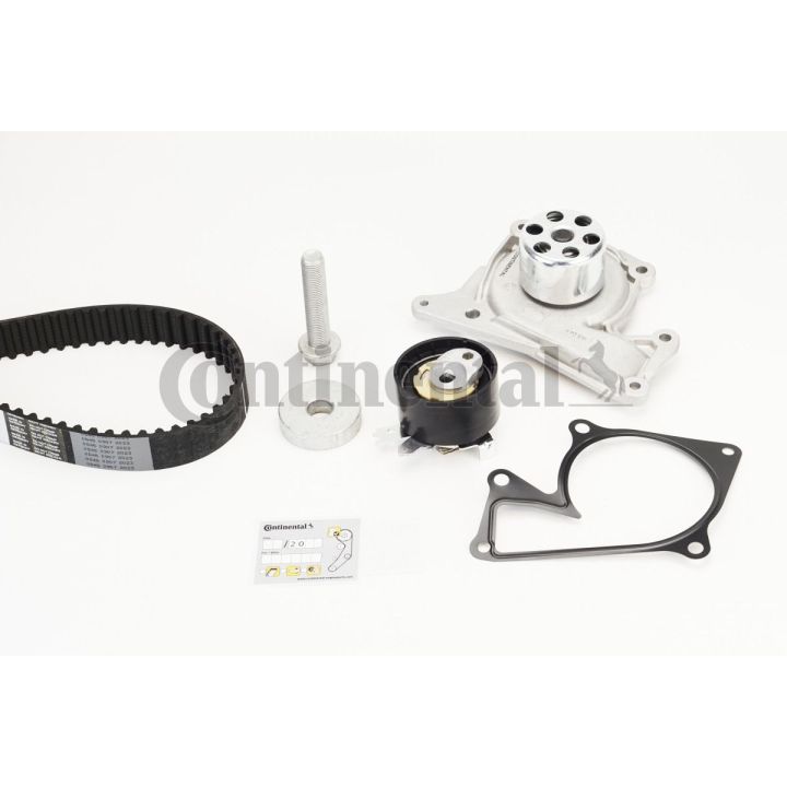 Vandens siurblio ir paskirstymo diržo komplektas CONTINENTAL CTAM CT1244WP2