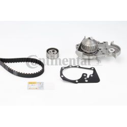 Vandens siurblio ir paskirstymo diržo komplektas CONTINENTAL CTAM CT709WP1