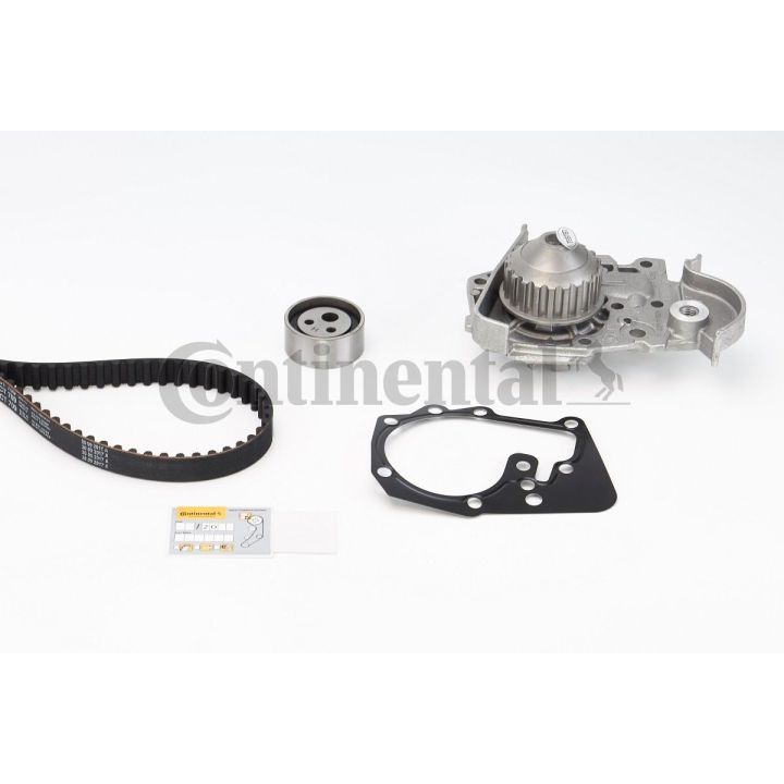 Vandens siurblio ir paskirstymo diržo komplektas CONTINENTAL CTAM CT709WP1