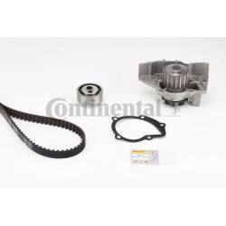 Vandens siurblio ir paskirstymo diržo komplektas CONTINENTAL CTAM CT754WP1