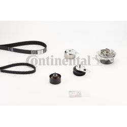 Vandens siurblio ir paskirstymo diržo komplektas CONTINENTAL CTAM CT877WP3PRO