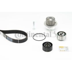 Vandens siurblio ir paskirstymo diržo komplektas CONTINENTAL CTAM CT906WP1