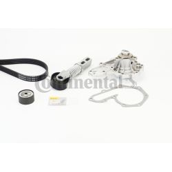 Vandens siurblys + V formos rumbuotas diržas, komplektas CONTINENTAL CTAM 6PK1605WP1