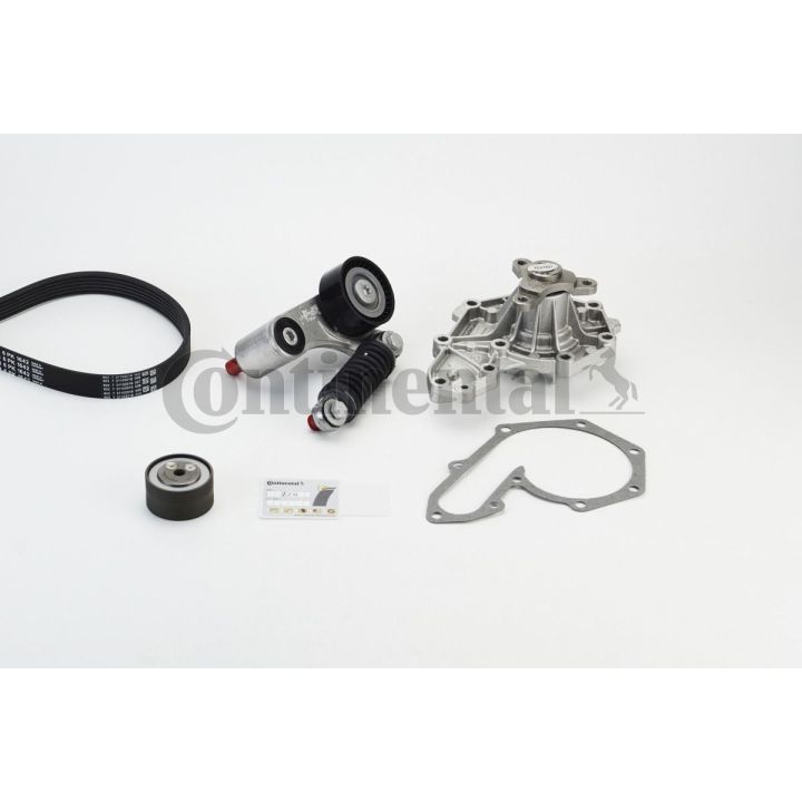 Vandens siurblys + V formos rumbuotas diržas, komplektas CONTINENTAL CTAM 6PK1642WP1