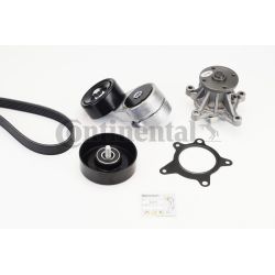 Vandens siurblys + V formos rumbuotas diržas, komplektas CONTINENTAL CTAM 6PK2140WP1