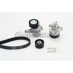 Vandens siurblys + V formos rumbuotas diržas, komplektas CONTINENTAL CTAM 7PK1705WP1