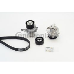 Vandens siurblys + V formos rumbuotas diržas, komplektas CONTINENTAL CTAM 7PK1970WP1