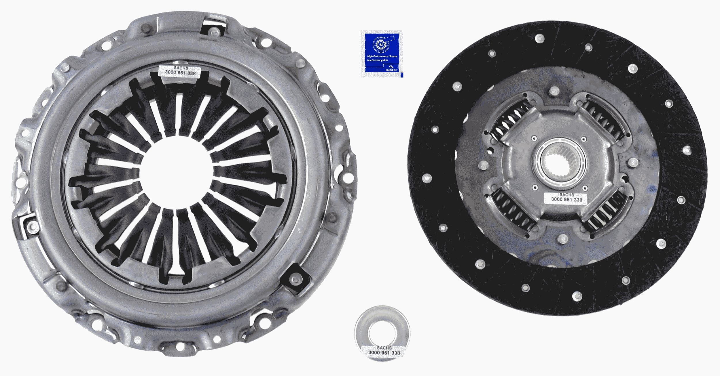 Sankabos komplektas SACHS 3000 951 338