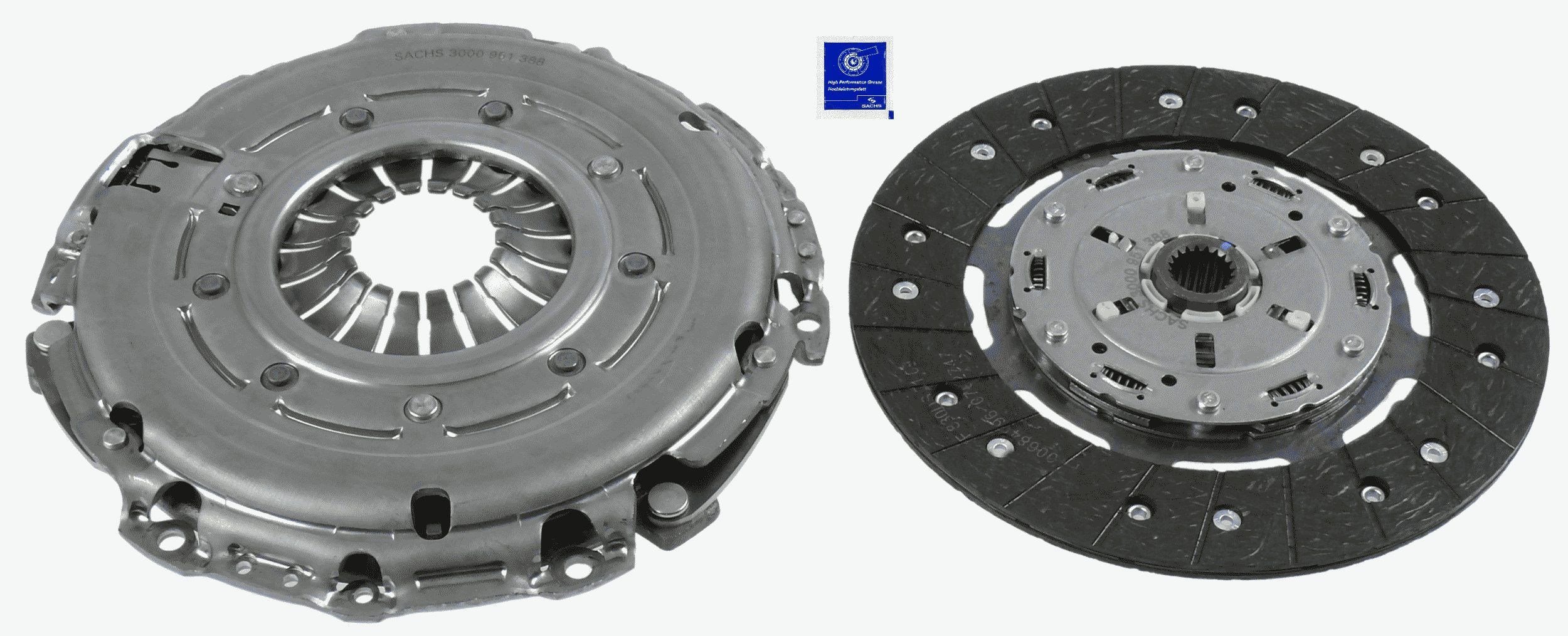 Sankabos komplektas SACHS 3000 951 388