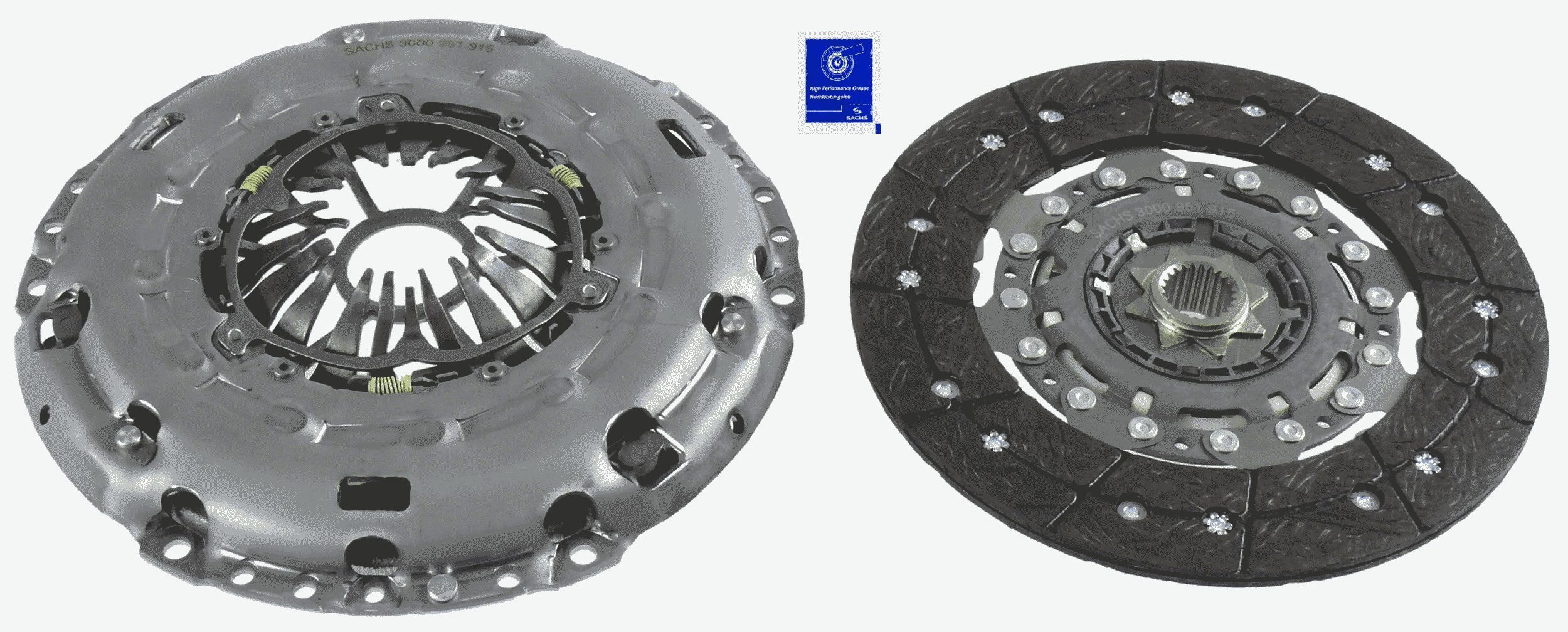 Sankabos komplektas SACHS 3000 951 915