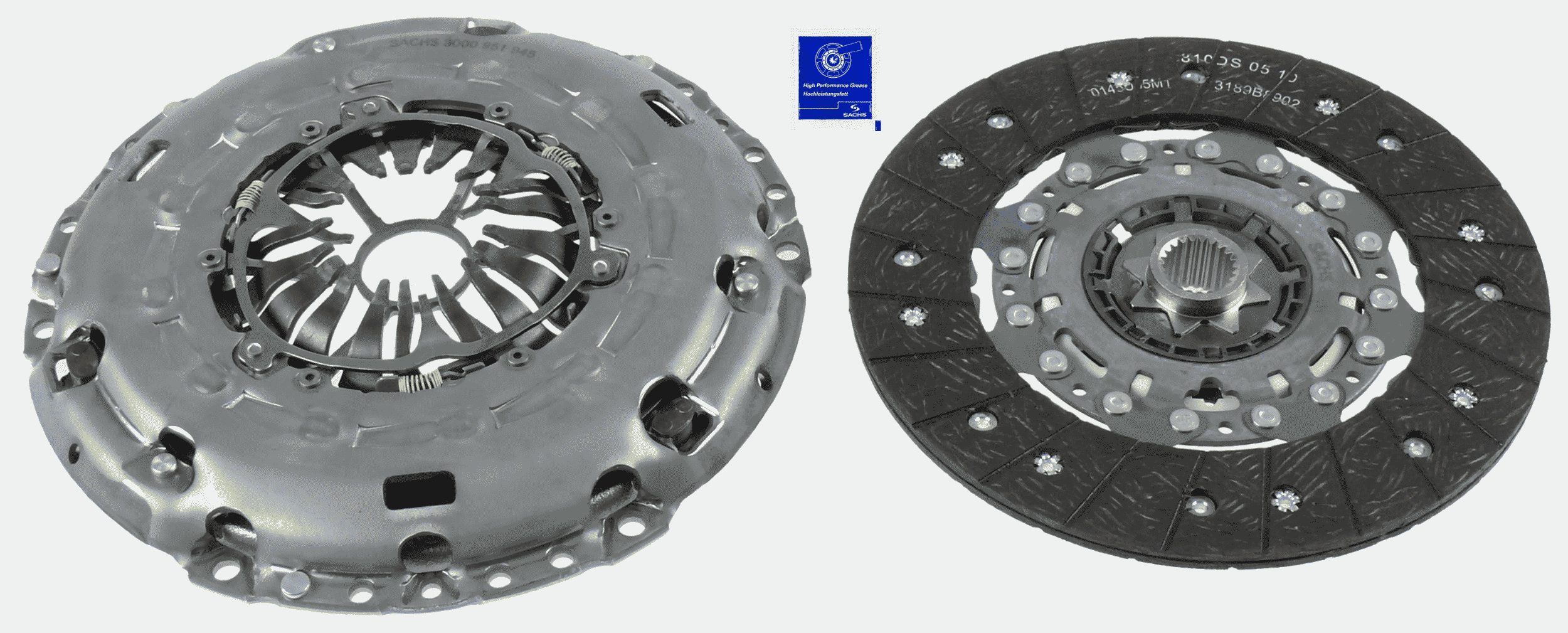 Sankabos komplektas SACHS 3000 951 945
