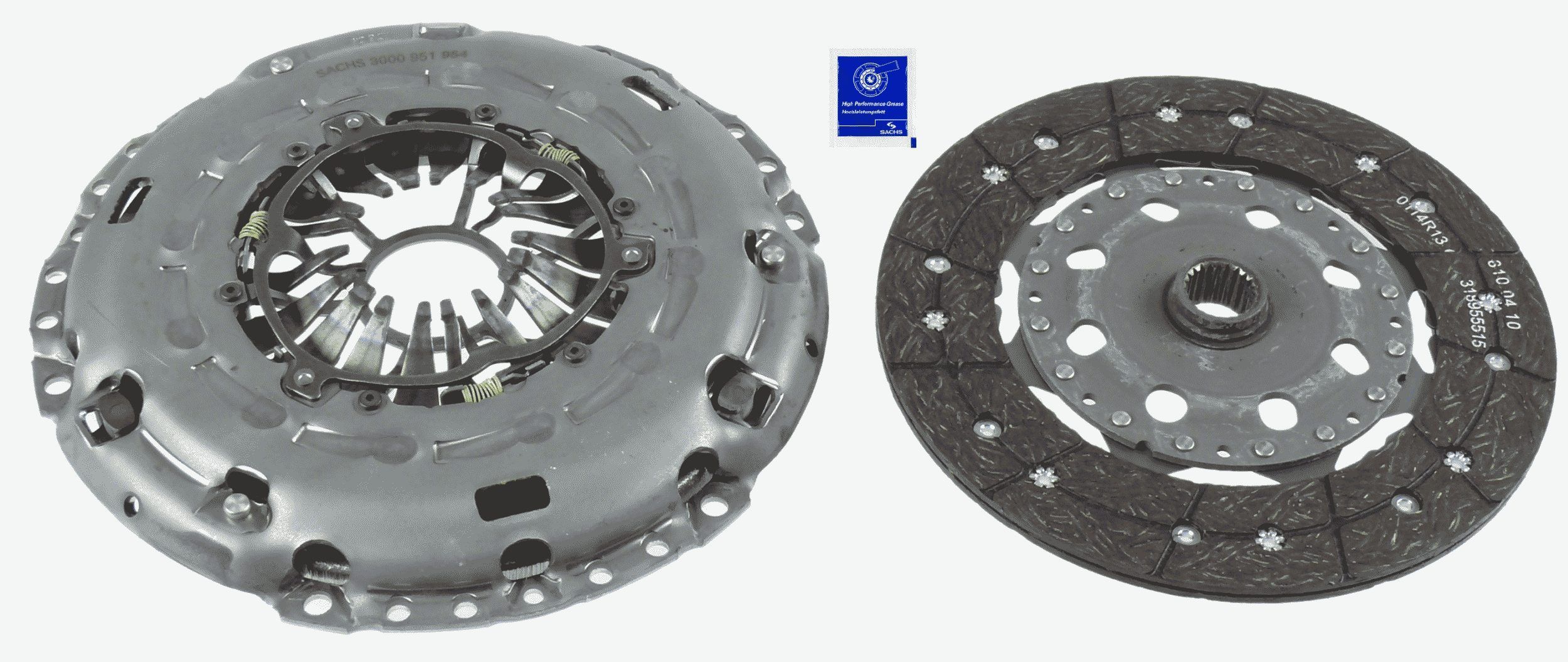 Sankabos komplektas SACHS 3000 951 954