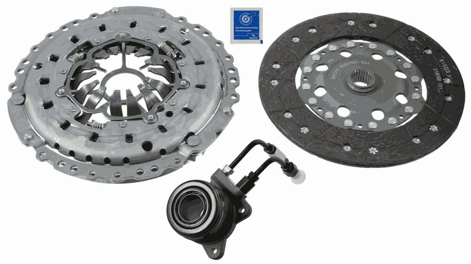 Sankabos komplektas SACHS 3000 990 227