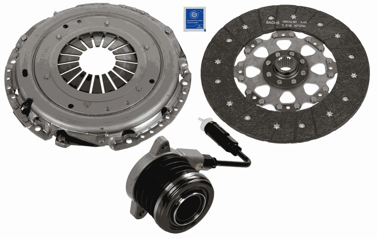 Sankabos komplektas SACHS 3000 990 418