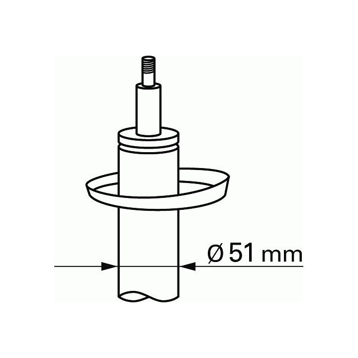 Amortizatorius SACHS 315 297