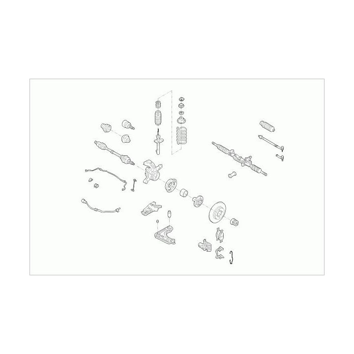 Rato pakaba SACHS FORD-KA-FS001