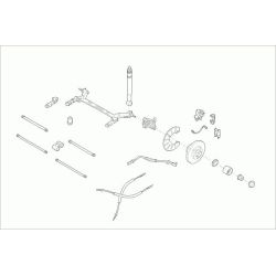 Rato pakaba SACHS RENAU-19II-RS001