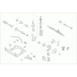 Rato pakaba SACHS RENAU-CLIO-FS001