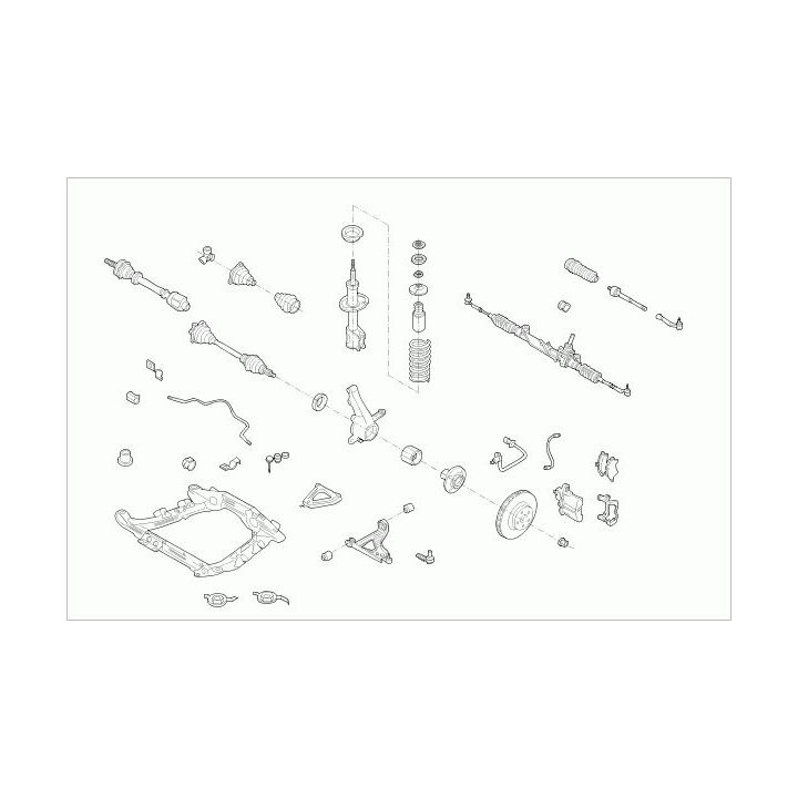 Rato pakaba SACHS RENAU-CLIO-FS014