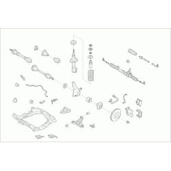 Rato pakaba SACHS RENAU-CLIO-FS016