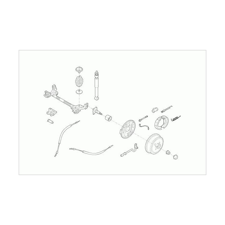 Rato pakaba SACHS RENAU-CLIO-RS006