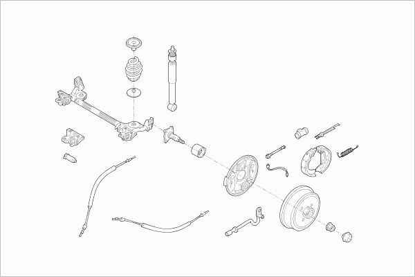 Rato pakaba SACHS RENAU-CLIO-RS006