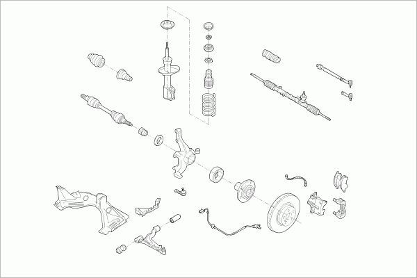 Rato pakaba SACHS RENAU-TWING-FS004