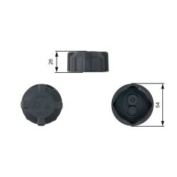 Dangtelis, radiatorius GATES RC202