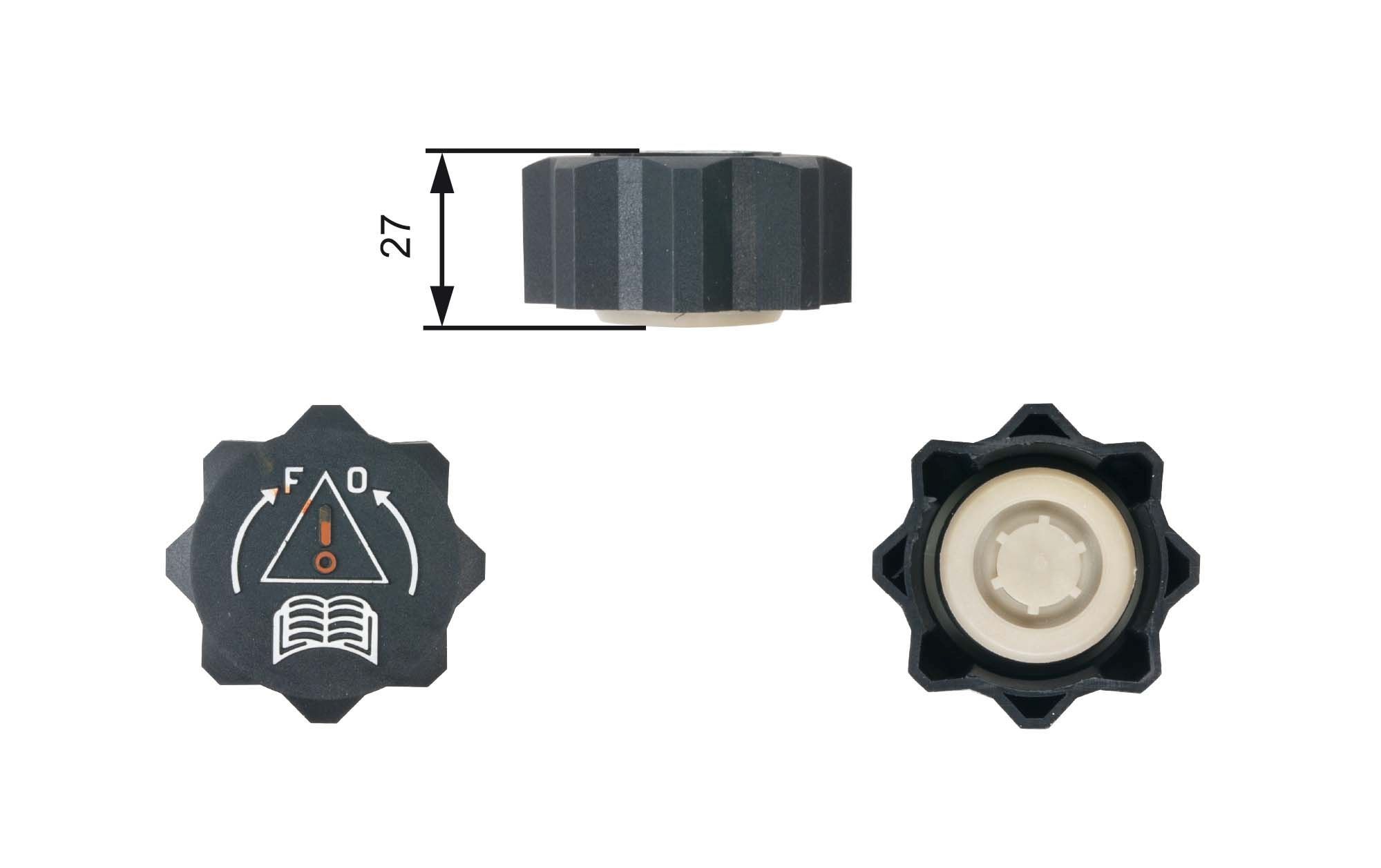 Dangtelis, radiatorius GATES RC210