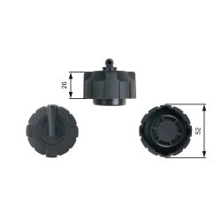 Dangtelis, radiatorius GATES RC213