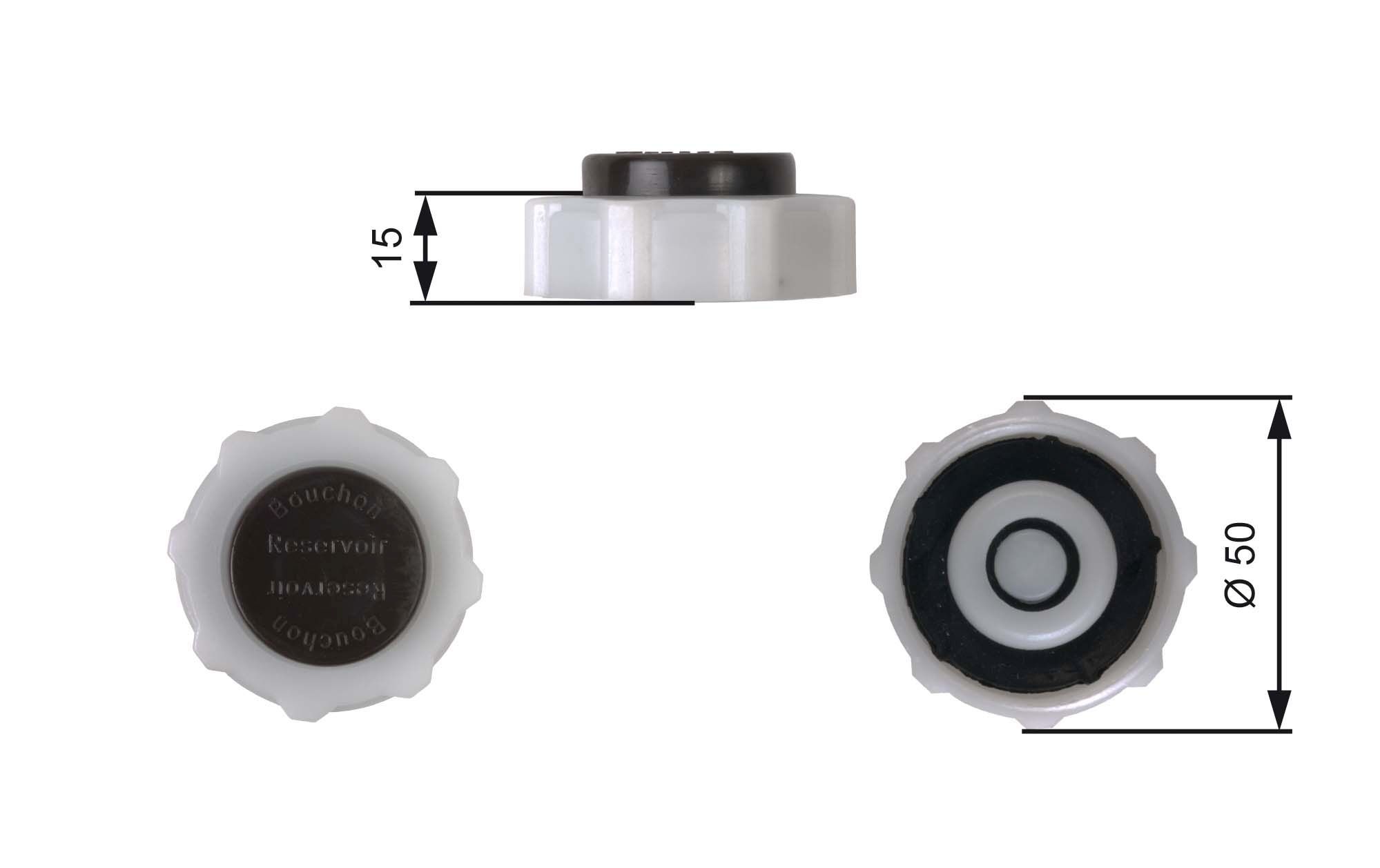 Dangtelis, radiatorius GATES RC222