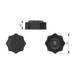 Dangtelis, radiatorius GATES RC229