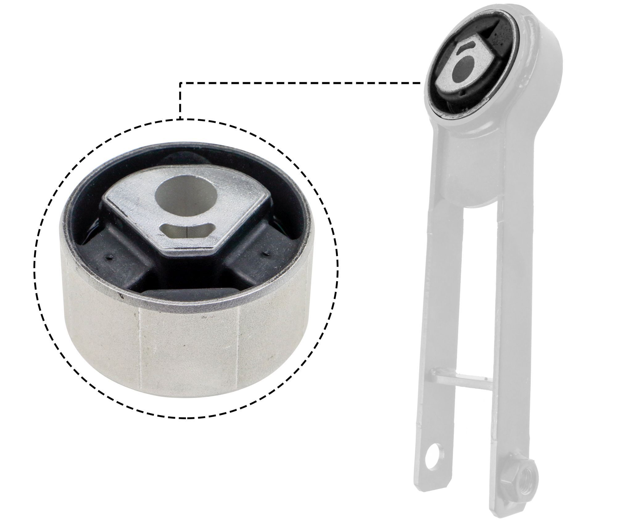 Buferis, variklio tvirtinimas GATES ETM1575