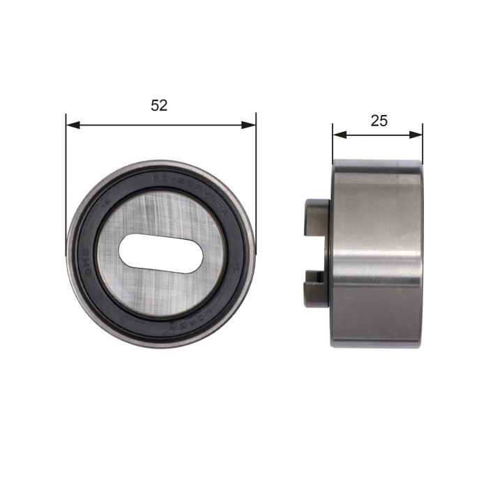 įtempiklio skriemulys, paskirstymo diržas GATES T41030