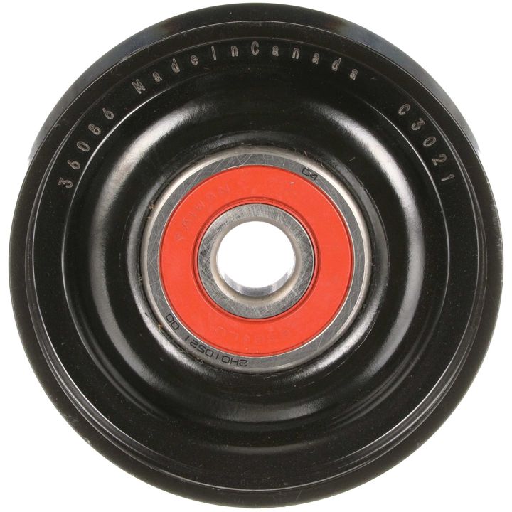 įtempiklio skriemulys, V formos rumbuotas diržas GATES T36086