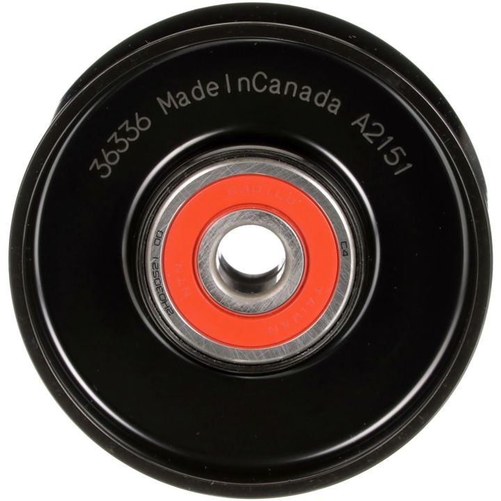 įtempiklio skriemulys, V formos rumbuotas diržas GATES T36336