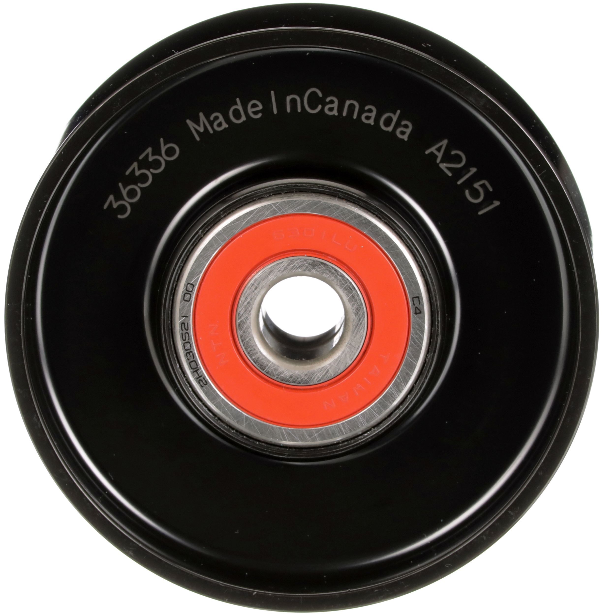 įtempiklio skriemulys, V formos rumbuotas diržas GATES T36336