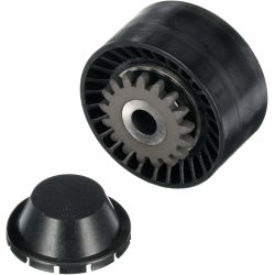 įtempiklio skriemulys, V formos rumbuotas diržas GATES T39011