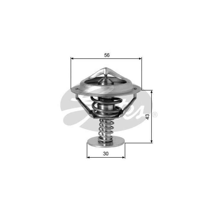 Termostatas, aušinimo skystis GATES TH05382G1