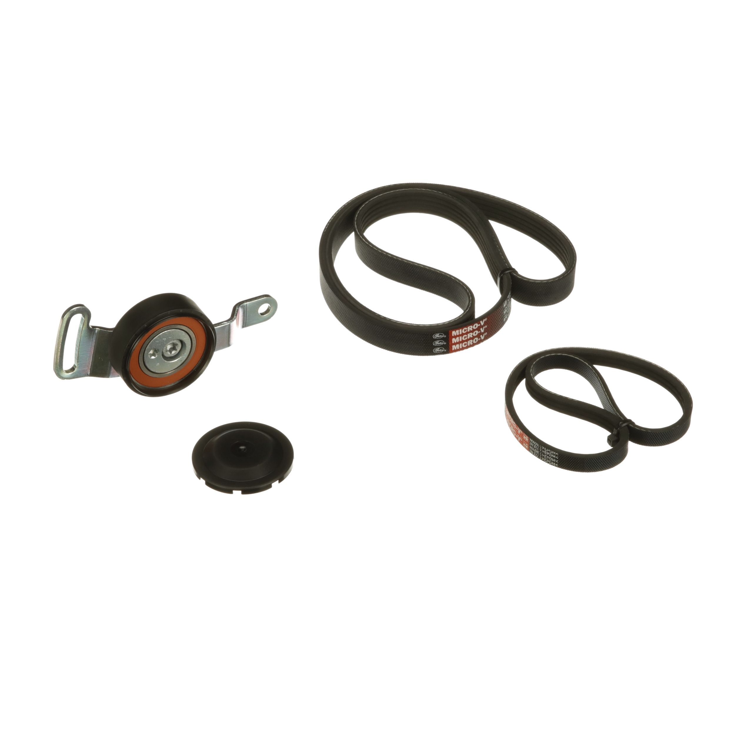 V formos rumbuotas diržas, komplektas GATES K013PK853