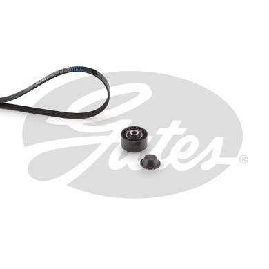 V formos rumbuotas diržas, komplektas GATES K014PK745