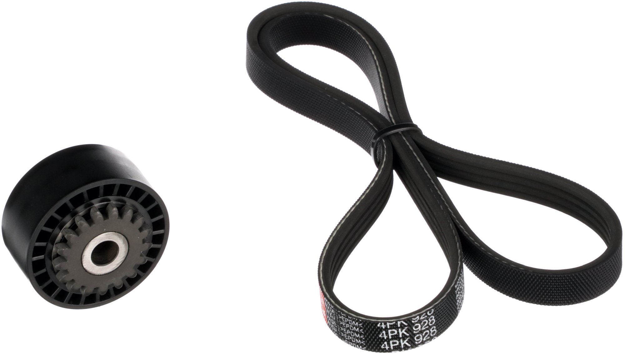 V formos rumbuotas diržas, komplektas GATES K014PK928