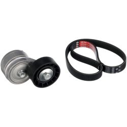 V formos rumbuotas diržas, komplektas GATES K015PK1148