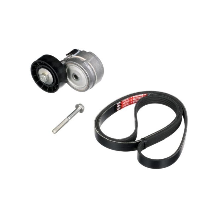 V formos rumbuotas diržas, komplektas GATES K015PK1270