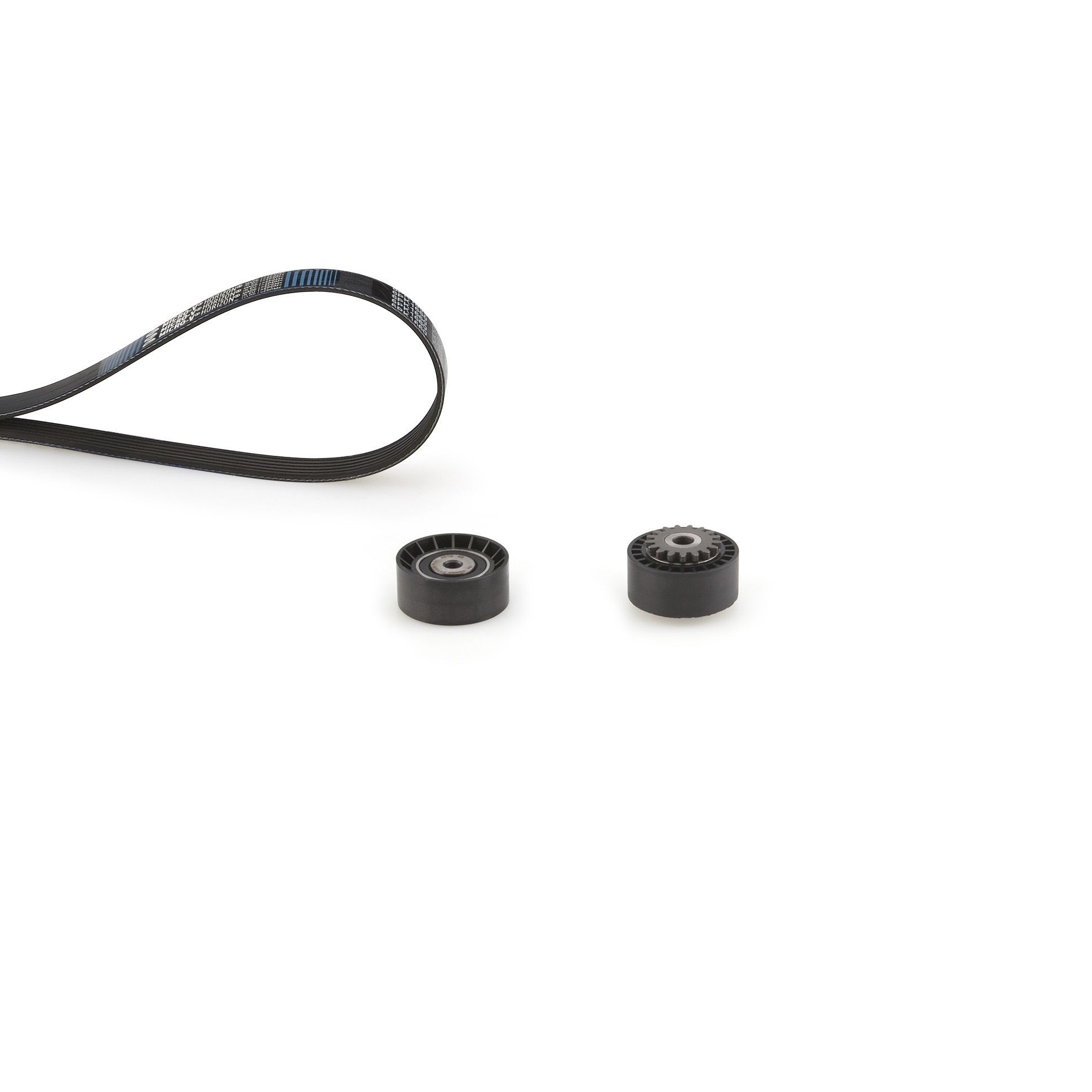 V formos rumbuotas diržas, komplektas GATES K015PK1515