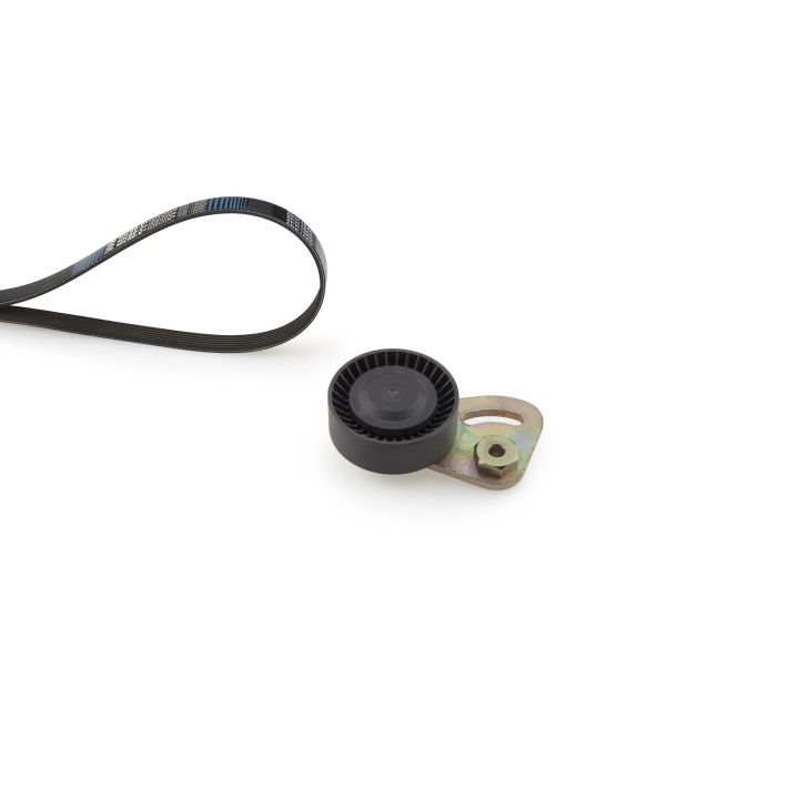 V formos rumbuotas diržas, komplektas GATES K015PK870