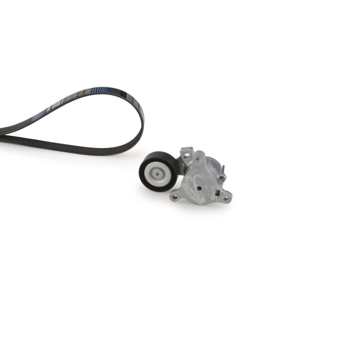 V formos rumbuotas diržas, komplektas GATES K016PK1000