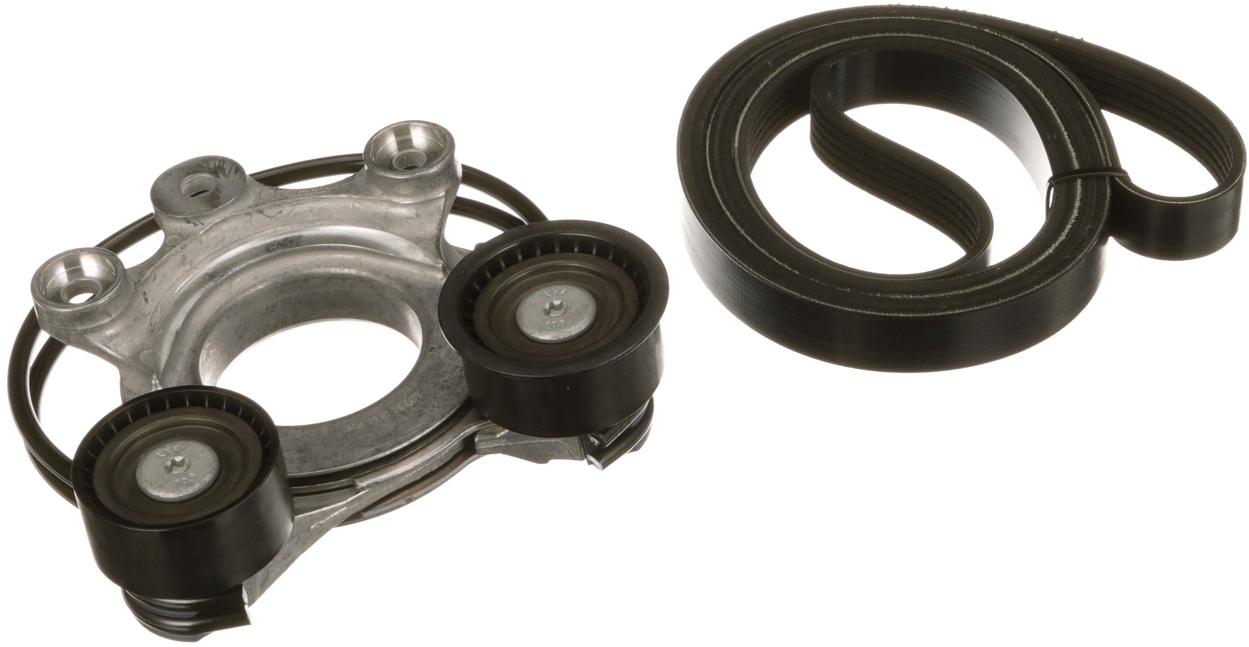 V formos rumbuotas diržas, komplektas GATES K016PK1061EST